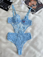 Sweetheart Blue Bodysuit