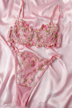 Barbie Floral Pink Bra Set