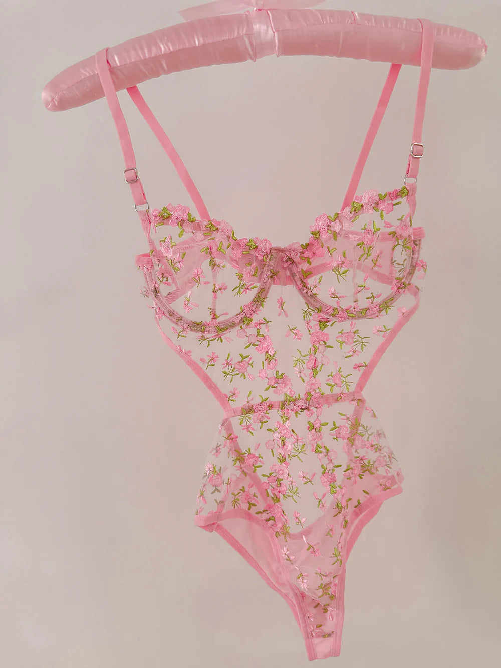 Barbie Floral Pink Bodysuit
