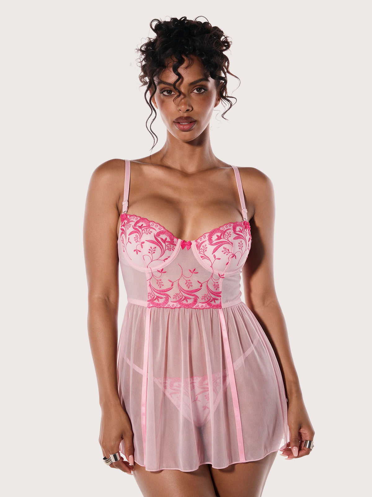 Vanessa Babydoll Skirt Set
