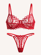 Red Scarlett Lingerie Set